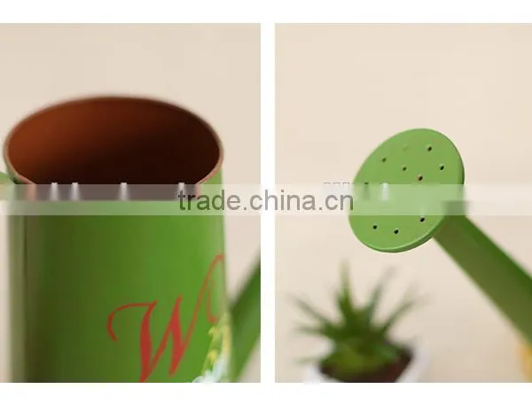 China Top Sell Coloful Decal Cute Galvanized Metal Watering Can photo-5