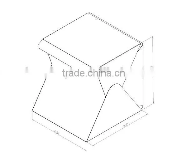 Folding Mini Softbox Small Portable Studio Photography Box Camera Lights Props Equipment Photography Tent photo-5