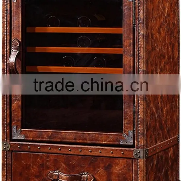 2016 Factory Direct Sale Customized Antique Home Furniture Wine Refrigerator for Livingroom/bar Decor for Hot Selling photo-3