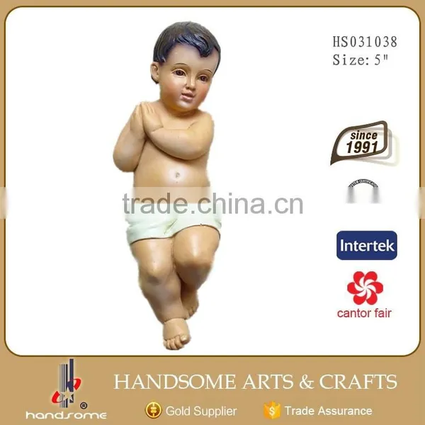 Smalll Inch Resin Baptism Souvenirs Baby Jesus Figurine