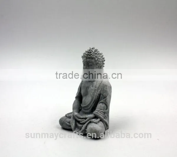 Wholesale Custom Resin White Body Buddha Statues for Sale photo-4