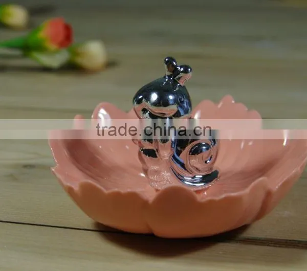 Promotional Ceramic Tray Jewelry Holder Ring Holder photo-5
