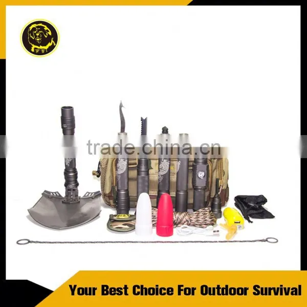 Auto Use Multi Hand Outdoor Survival Tools Kit