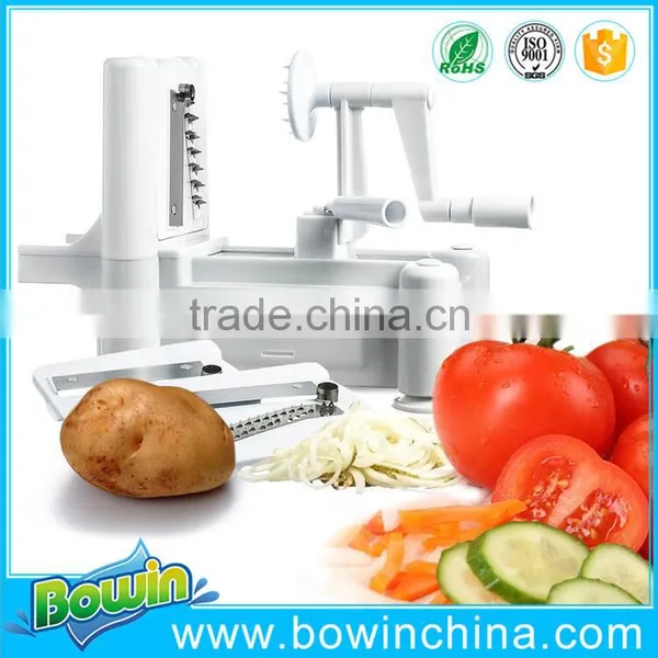 Easy Operation Multipurpose Vegetable Slicer With Four Blades photo-2