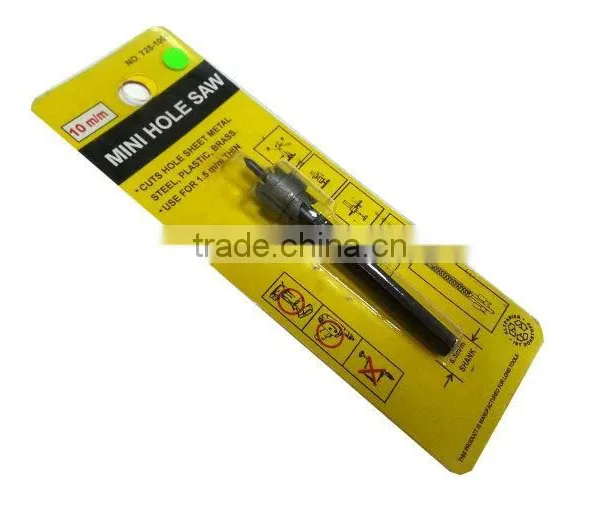 10mm Metal Alloy Steel Mini Wood Cutting Drill Bit Hole Saw With Double End Blade for Woodworking Tools photo-2