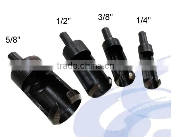 4 Piece High Quality Carbon Steel Plug Socket Cutter Set for Woodworking Tool photo-4