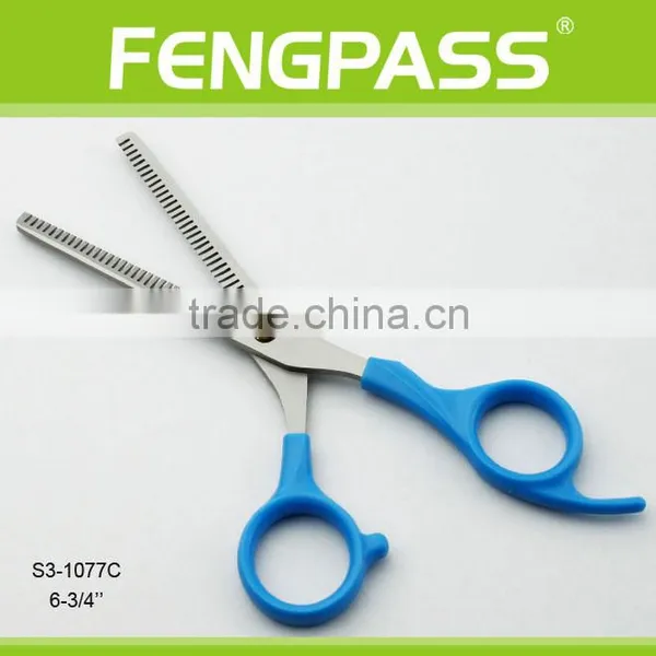 S3-1077C 6-3/4" Inch 2CR13 Stainless Steel Blade With ABS Handle Professional Hair Cutting Scissors photo-2