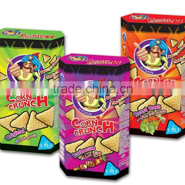 Corn Crunch in Hexagon Box