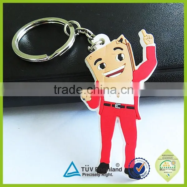 Cheap Custom Design Silicon Emoji Keychain photo-3