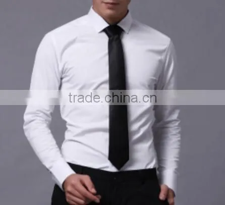 White Banded Collar Tuxedo Shirts Mandarin Collar Man Shirts Wedding Drss Shirts photo-2