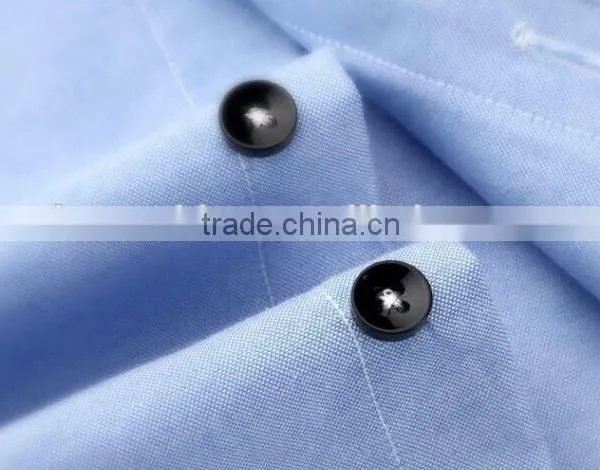 Man Oxford Shirt Short Sleeve Dress Shirt Solid Color Dress Shirt photo-6