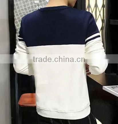 2017 Jiangxi Wholesale Professional Good Quality Round Neck Sweatshirt for Mens Custom photo-4