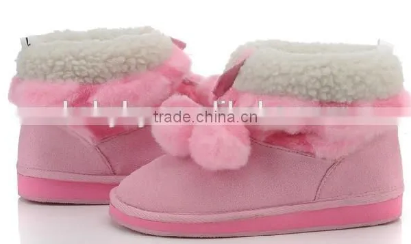 Warm Fancy Girls Kids Winter Boots Fashion 2012 photo-2