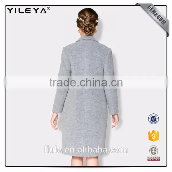 Elegant And Warm Customized Color Stle Woman Jacket Winter Coat photo-5