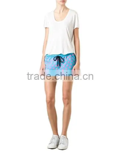 2017 100% Cotton Sexy Women Shorts Shorts Made in China photo-4