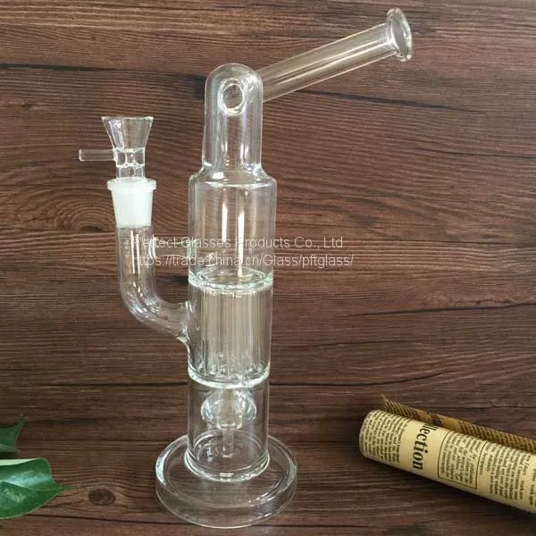 Bong Новый дизайн Бонги Стеклянные водяные трубки Бонги Пьрекс-водяные бонги с цветными губками Беакер-бонги Водяные трубки