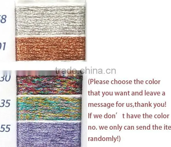 Wholesale Cross Stitch Thread Floss Similar With Dmc Colors Metallic Embroidery Thread for Cross Stitch 12 Pieces for 1 Box photo-6