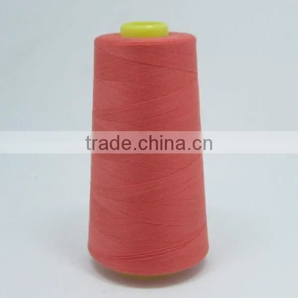 Hot 100% Spun Polyester Sewing Thread Yarn Color photo-2