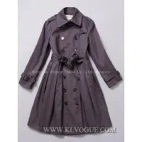 Designer Women Fashion Double Breasted Long Coat photo-3