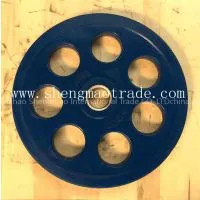 Seven Grip Olympic Barbell Plate