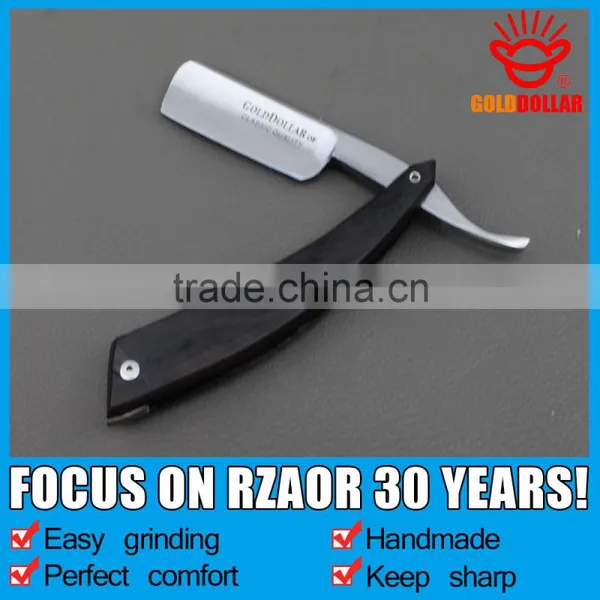 "GOLD DOLLAR W58" Single Edge Straight Razor Shaving Razor Shaving Ready