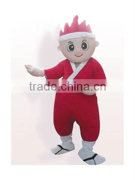 Japanese Boy Plush Adult Mascot Costume