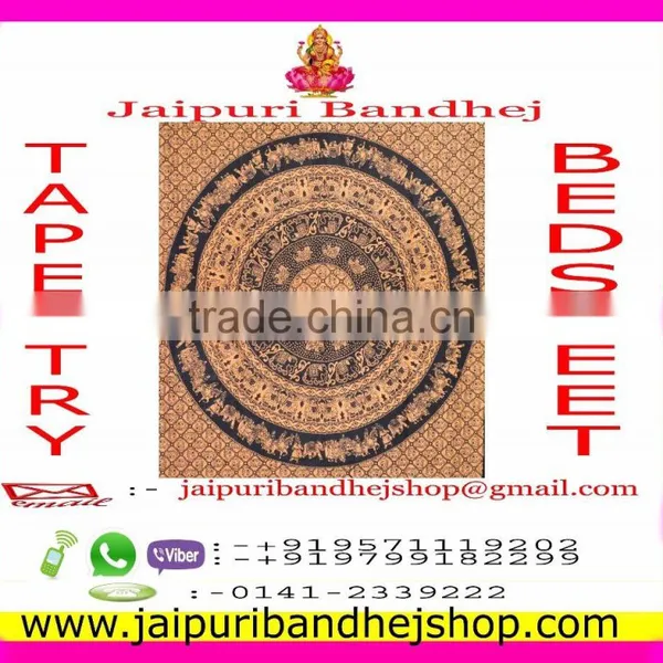 Jaipuri Home Mandala Tapestries photo-5
