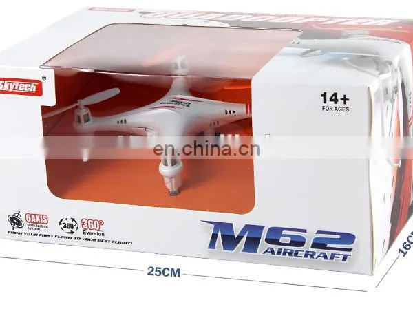 M62 2.4G 4-Axis UFO Aircraft Drone Toys Wholesale rc Quadcopter Hobby photo-2