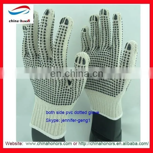 Pvc Dotted Gloves Dotted Gloves/string Knit Pvc Dot Work Gloves photo-5