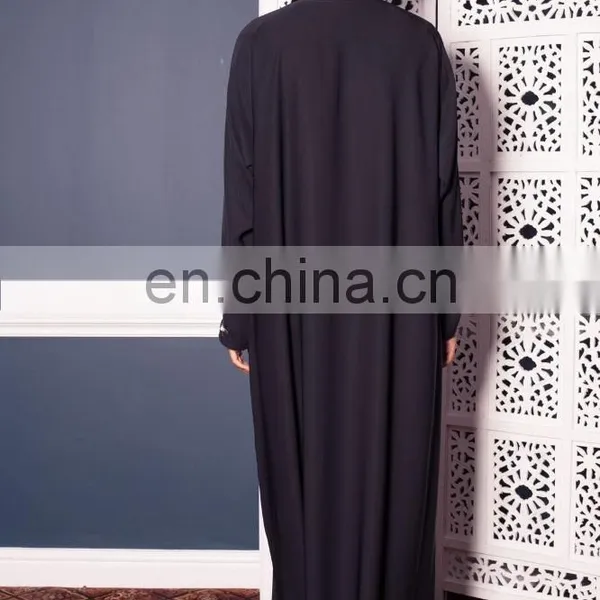 Custom Make Your Own High Quality Denim Dubai Abaya,girl Beautiful Abaya Egypt photo-4
