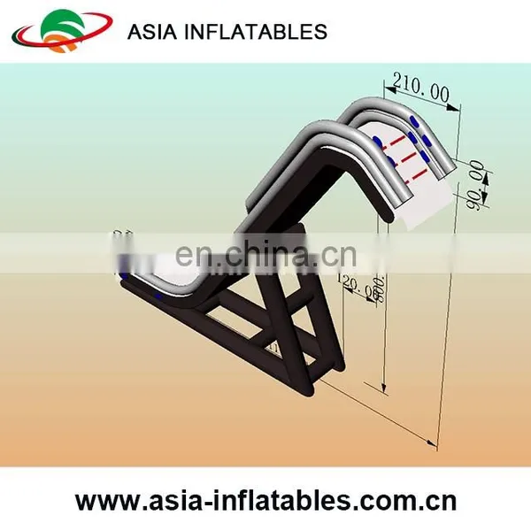 Inflatable Yacht Slide Houseboat Slide Game Inflatable Barge Slide photo-2