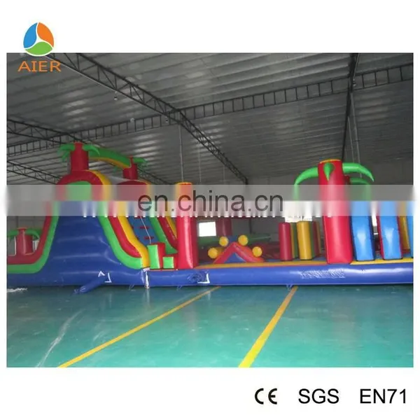 Inflatable Jungle Obstacle Course, Kids Inflatable Funland for Sales photo-2