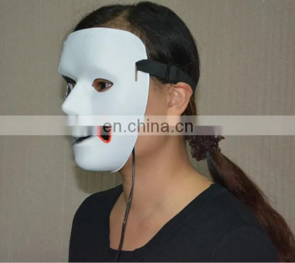 2016 New Design Cosplay Male V Vendetta Flash El Wire Led Glowing Mask photo-2