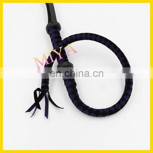 Long Real Leather Whips for Bondage Sex Toys photo-2
