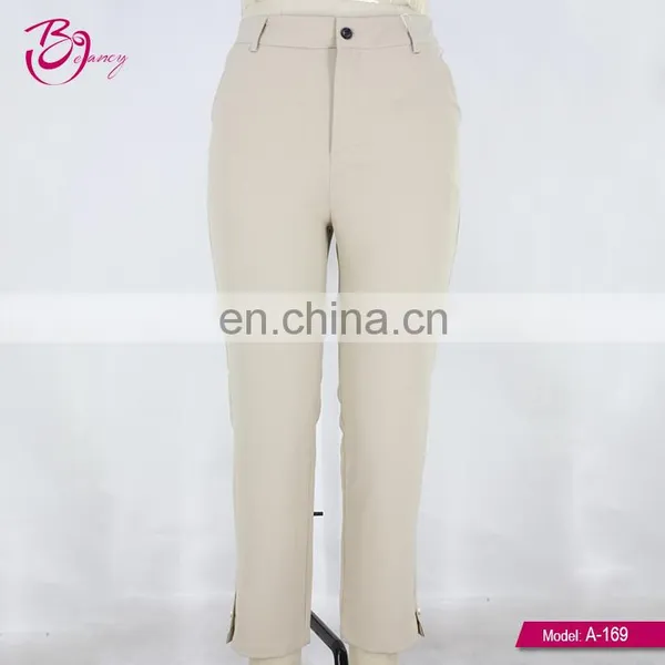 High Quality Polyester Fiber Material Women'S Fashion Pants photo-2