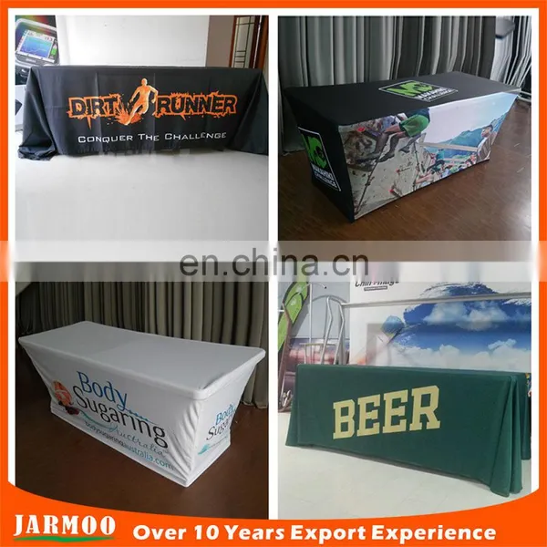 custom printed stretchable table cloth