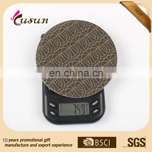 Round Absorbent Paper Drink Coaster Coffee Cup Coaster photo-3