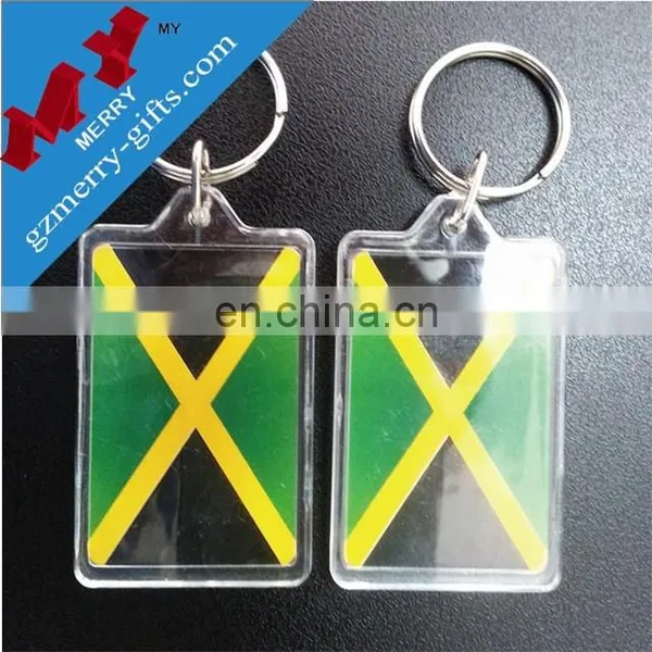 Eco-friendly Cheap Blank Printed Acrylic Key Chain photo-5