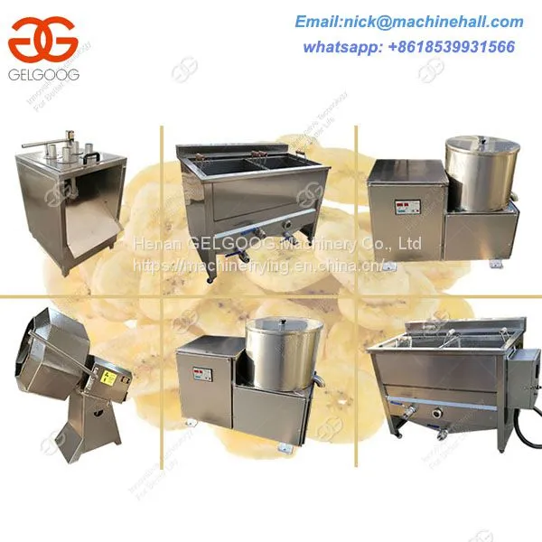 Banana Chips Making Line|Vacuum Banana Chips Production Line|High Efficiency Plantain Chips Making Machine