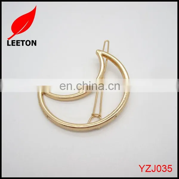 Factory Supply Popular Fashion Metal Moon Hair Clip for Girls photo-6