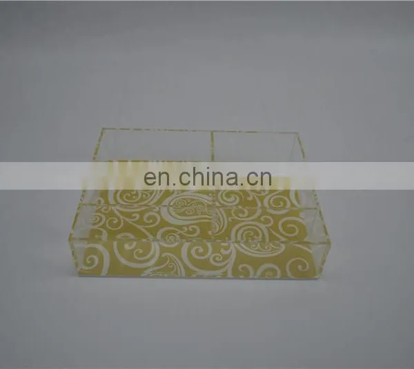 Factory Office Supply Custom Clear Acrylic File Organizer Acrylic Storage Box photo-5