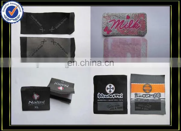 woven patch,woven label, garment label. PVC patch