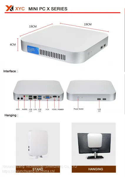 Cheap Mini pc Case Slim Case i5 5200U With WiFi Momory Mini Computer Win 7/8/10 for Hotel School photo-5