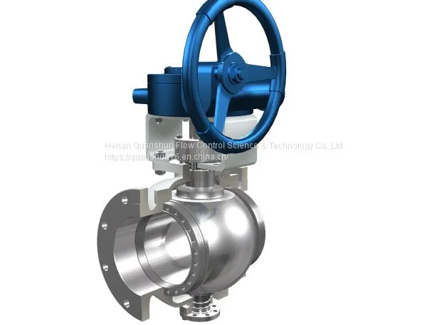 API Trunnion Two-piece Ball Valve photo-2