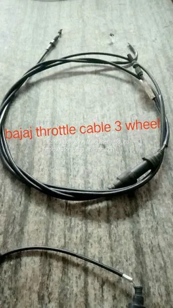 Motorcycle Spare Parts Motorcycle Accessories CT100 PLATINA Throttle Speedometer Cable for Bajaj photo-3