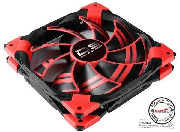 Firstsing 12V DS Computer case Fan 12025MM