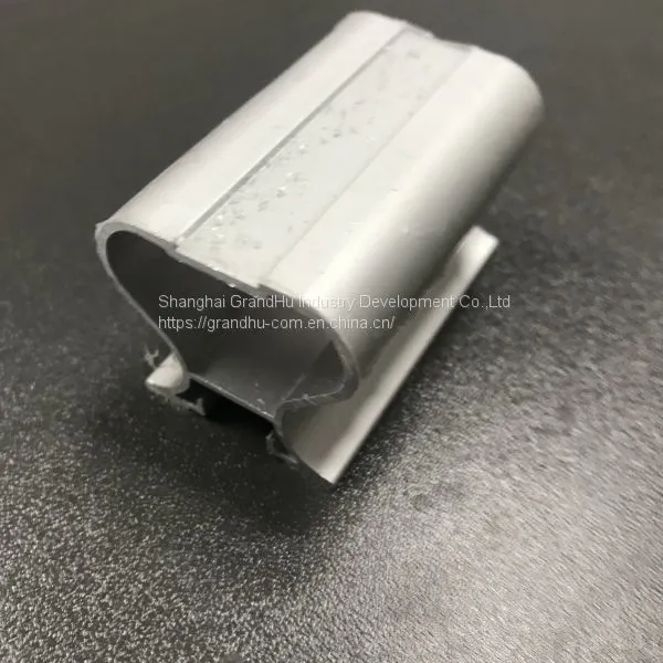 Aluminium Profile Sliding Door Track Stile for Wardrobe Sliding Door photo-3