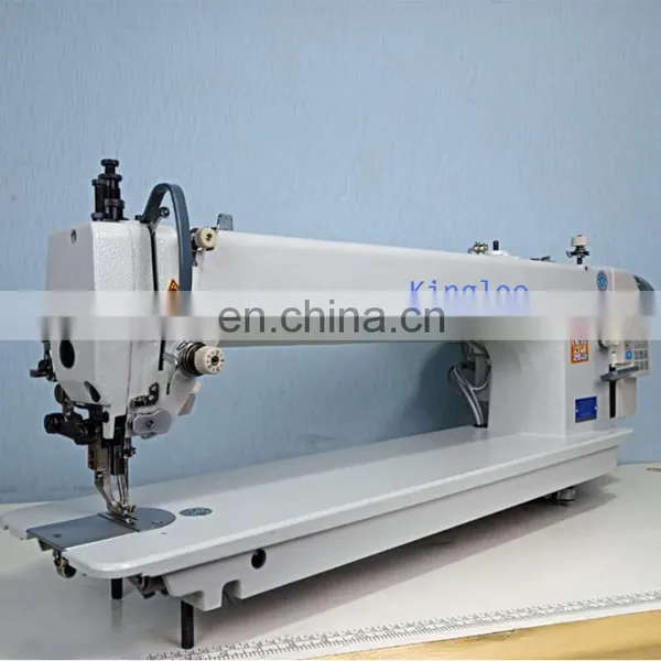 Direct Drive Long Arm Feed Lockstitch Industrial Sewing Machine photo-3