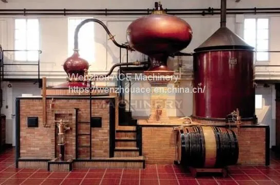 Ace Industial Traditional Cognac Pot Still for Brandy Red Copper Charente Distiller photo-3