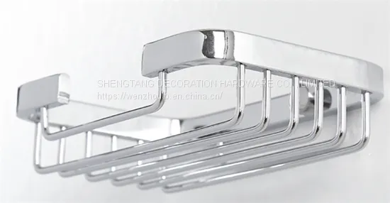 Soap Holder Bathroom Soap Rack Shiny Wall Mount Soap Holder Basket